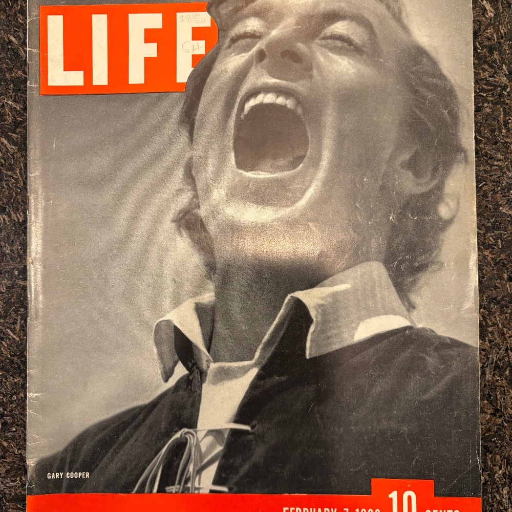 1938 Life Magazine - Gary Cooper